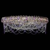 Люстра Каскад Ажур 700 мм фиолетовый в Кирове