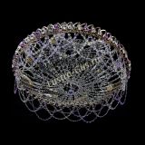 Люстра Каскад Ажур 700 мм фиолетовый в Кирове