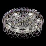 Люстра Каскад Ажур 700 мм розовый в Кирове