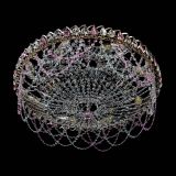 Люстра Каскад Ажур 700 мм розовый в Кирове