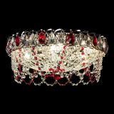 Люстра Хрустальный Каскад Ажур красный в Кирове