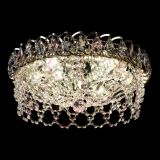 Люстра Хрустальный Каскад Ажур розовый в Кирове