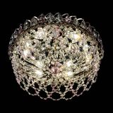 Люстра Хрустальный Каскад Ажур розовый в Кирове