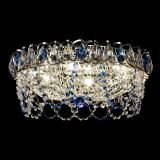 Люстра Хрустальный Каскад Ажур синий в Кирове