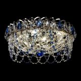 Люстра Хрустальный Каскад Ажур синий в Кирове