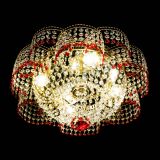 Люстра Камелия №1 красная в Кирове