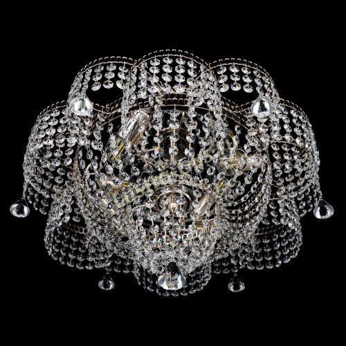 Люстра Камелия №4 конус в Кирове Гусь Хрустальный