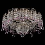 Люстра Камелия №4 розовая в Кирове