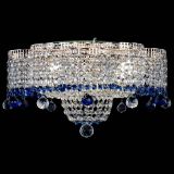Люстра Камелия №4 синяя в Кирове