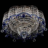 Люстра Камелия №4 синяя в Кирове
