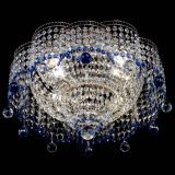 Люстра Камелия №4 синяя в Кирове