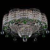 Люстра Камелия №4 зеленая в Кирове