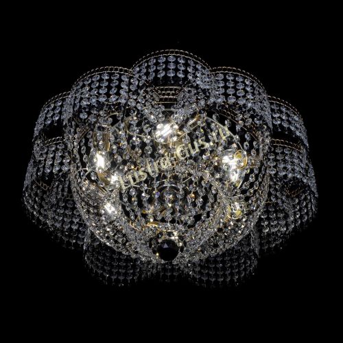 Люстра Камелия №1 черная в Кирове Гусь Хрустальный