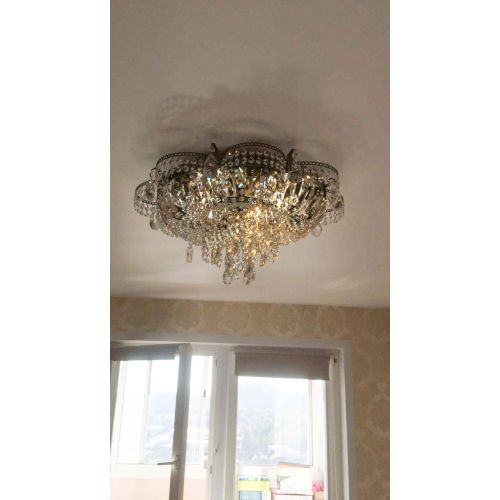 Люстра Камея №1 под бронзу в Кирове Гусь Хрустальный