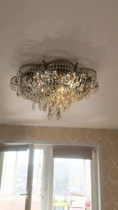 Люстра Камея №1 под бронзу в Кирове отзыв и фото покупателя