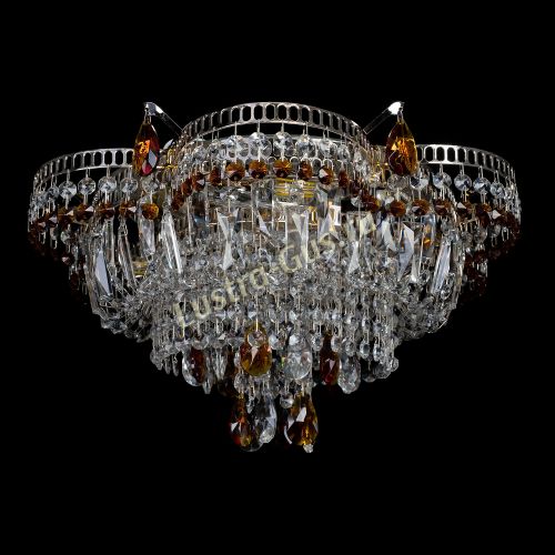 Люстра Камея №1 - 3 лампы чайная в Кирове Гусь Хрустальный