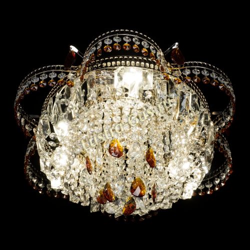 Люстра Камея №1 - 3 лампы чайная в Кирове Гусь Хрустальный