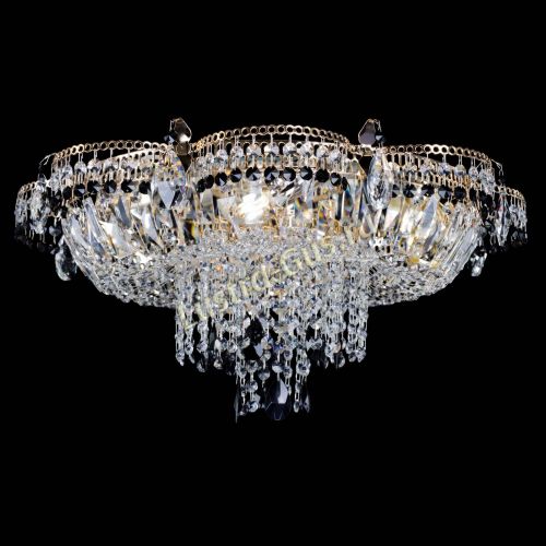 Люстра Камея №1 черная в Кирове Гусь Хрустальный