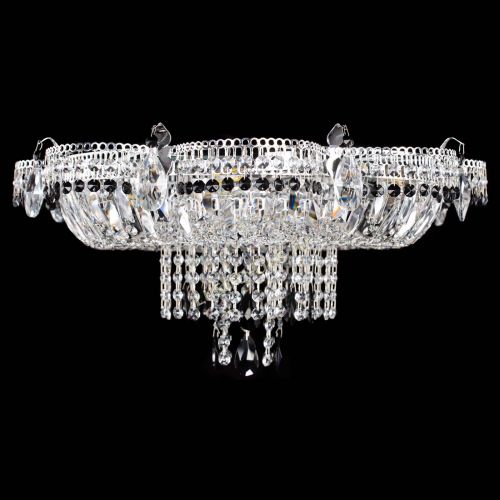 Люстра Камея №1 черная в Кирове Гусь Хрустальный