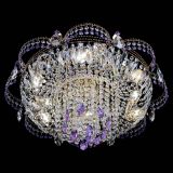 Люстра Камея №1 фиолетовая в Кирове