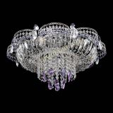 Люстра Камея №1 фиолетовая в Кирове