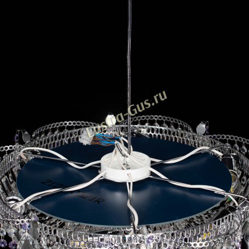 Люстра Камея №1 фиолетовая в Кирове Гусь Хрустальный