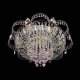 Люстра Камея №1 розовая в Кирове