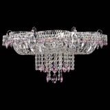 Люстра Камея №1 розовая в Кирове