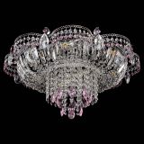 Люстра Камея №1 розовая в Кирове