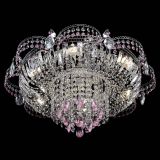 Люстра Камея №1 розовая в Кирове