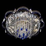 Люстра Камея №1 синяя в Кирове