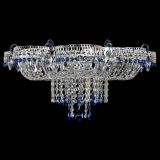 Люстра Камея №1 синяя в Кирове