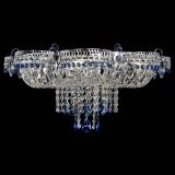 Люстра Камея №1 синяя в Кирове