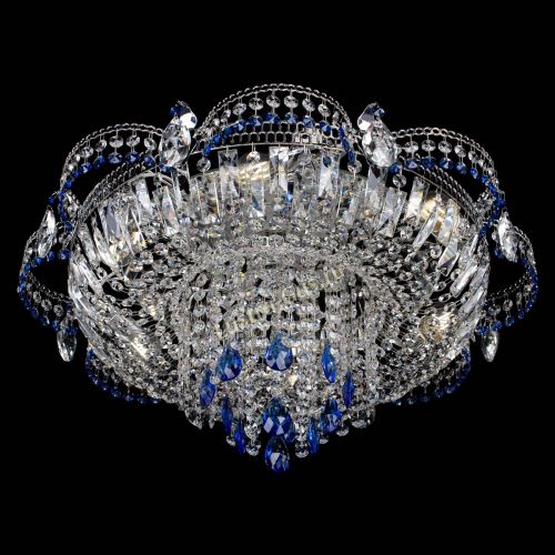 Люстра Камея №1 синяя в Кирове Гусь Хрустальный