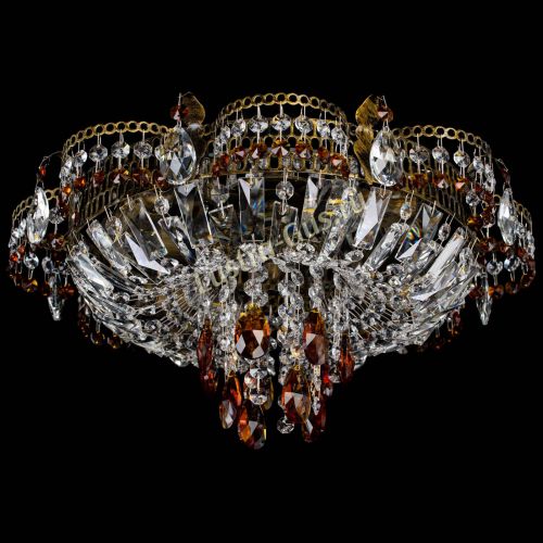 Люстра Камея №4 под бронзу чайная в Кирове Гусь Хрустальный