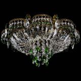 Люстра Камея №4 под бронзу зеленая в Кирове