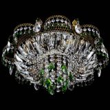 Люстра Камея №4 под бронзу зеленая в Кирове