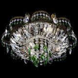 Люстра Камея №4 под бронзу зеленая в Кирове