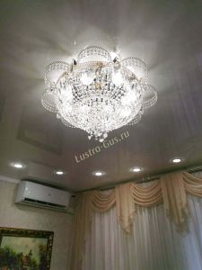 Люстра Камея №8 под бронзу в Кирове отзыв и фото покупателя