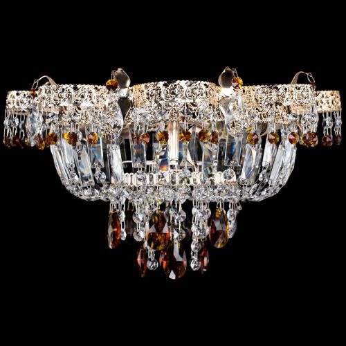 Люстра Камея Флора №4 чайная в Кирове Гусь Хрустальный