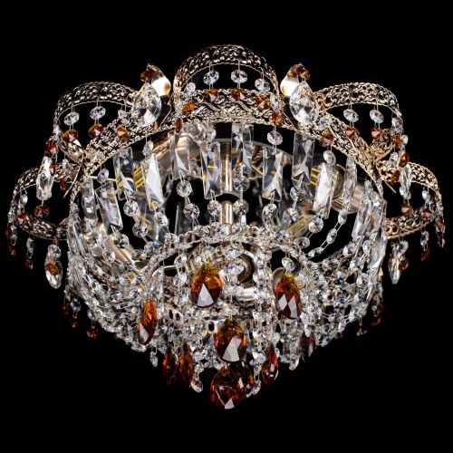 Люстра Камея Флора №4 чайная в Кирове Гусь Хрустальный