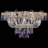 Люстра Камея Флора №4 фиолетовая в Кирове