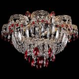 Люстра Камея Флора №4 красная в Кирове