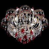 Люстра Камея Флора №4 красная в Кирове