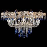 Люстра Камея Флора №4 синяя в Кирове