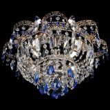 Люстра Камея Флора №4 синяя в Кирове