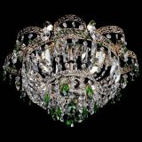 Люстра Камея Флора №4 зеленая в Кирове
