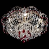 Люстра Камея Флора Журавлик №6 красная в Кирове