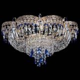 Люстра Камея Флора Журавлик №6 синяя в Кирове