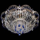 Люстра Камея Флора Журавлик №6 синяя в Кирове